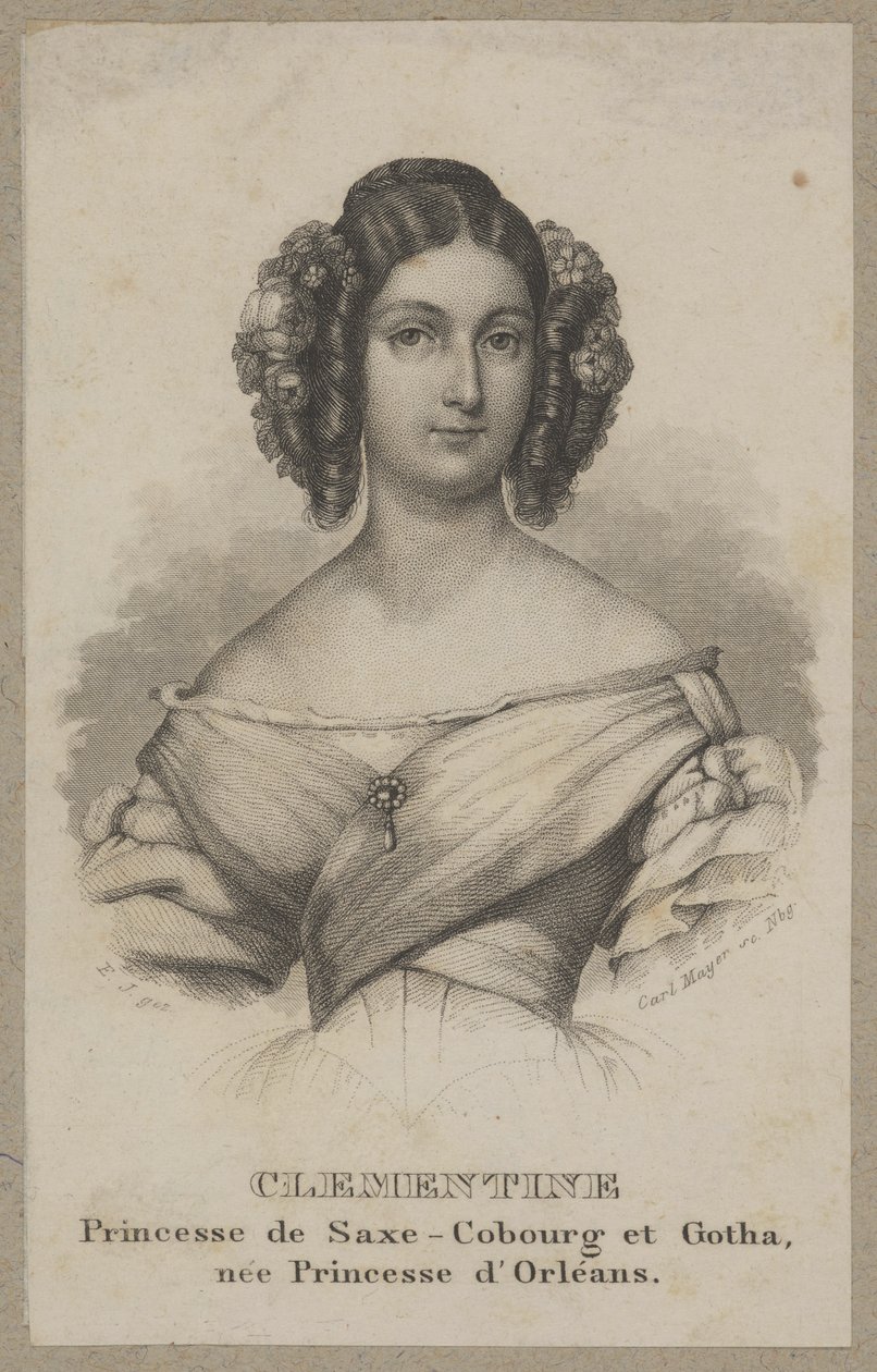Klementyna, princesse de Saxe-Cobourg - Carl Mayer