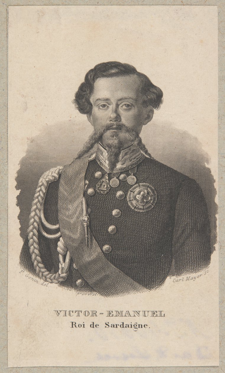 Victor-Emmanuel Ier, roi de Sardaigne - Carl Mayer