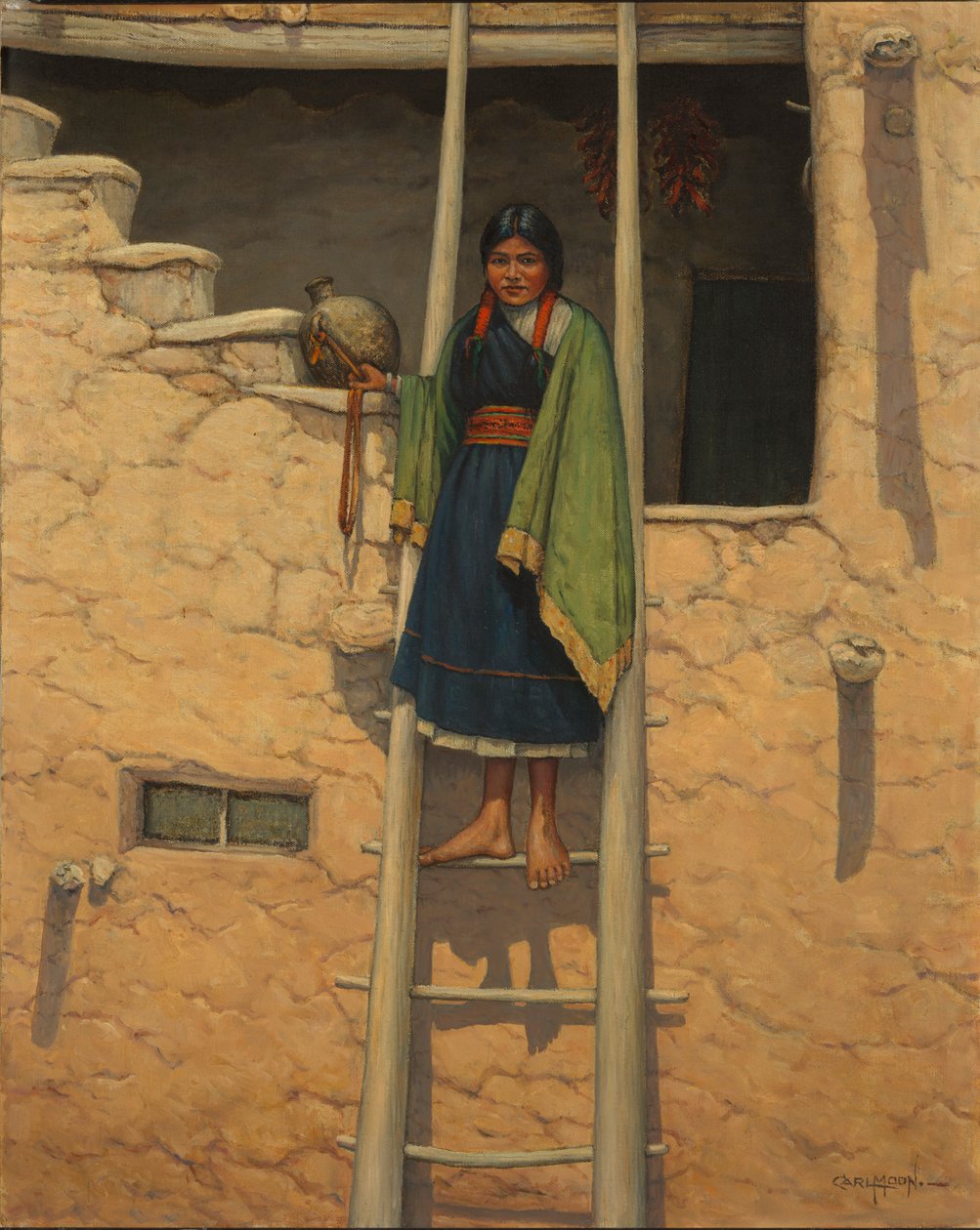Escalier Hopi - Carl Moon