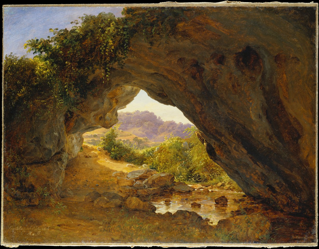 Rochers arqués près de Civitella II - Carl Morgenstern