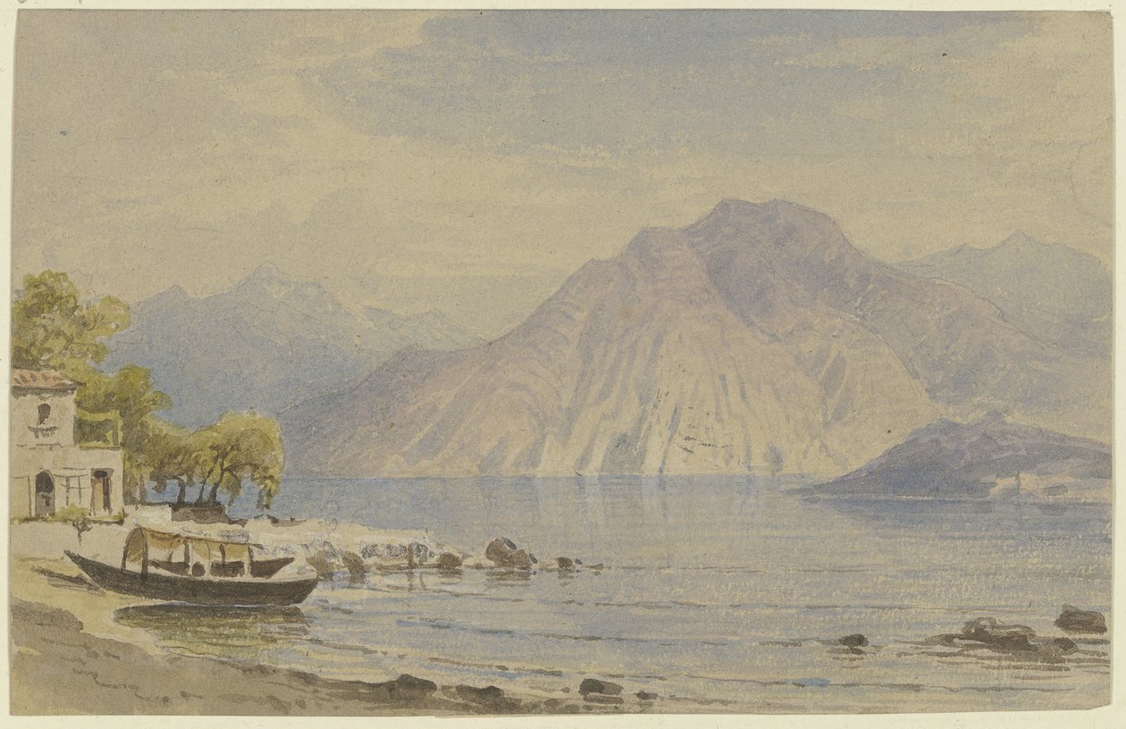 Lac de Côme - Carl Morgenstern