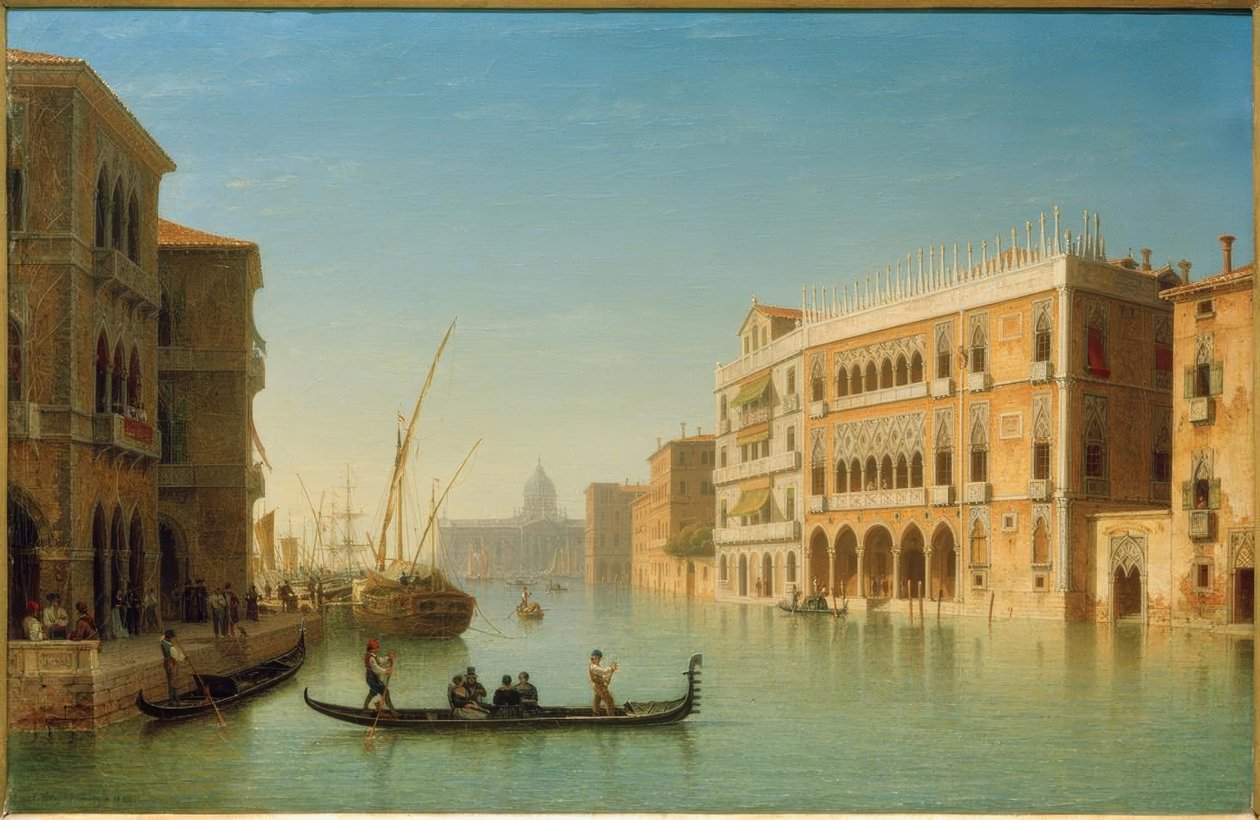 Venise, Grand Canal - Carl Morgenstern