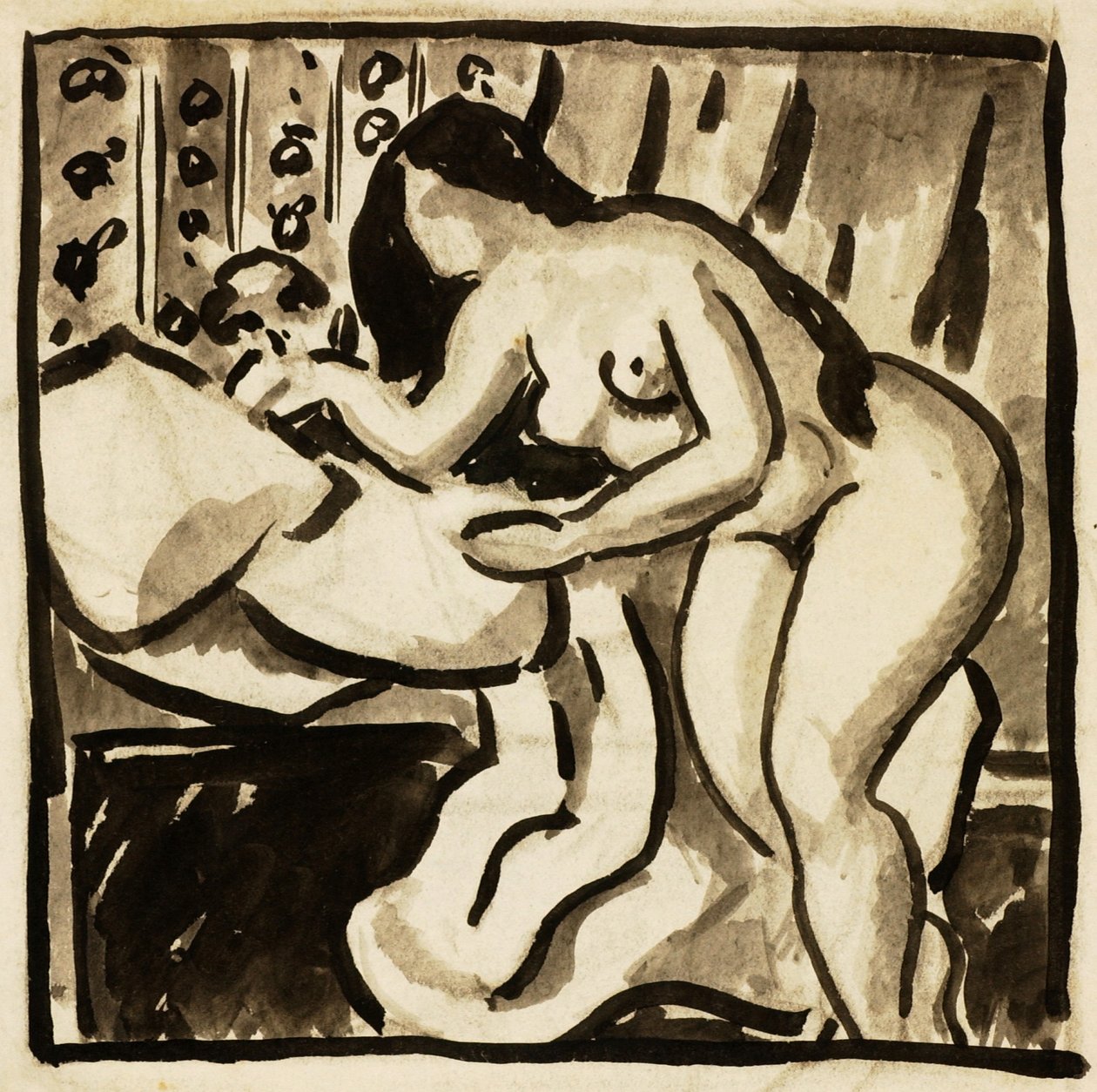 Female Nude - Carl Newman