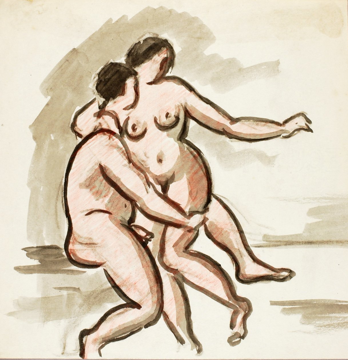 Nu masculin et féminin - Carl Newman