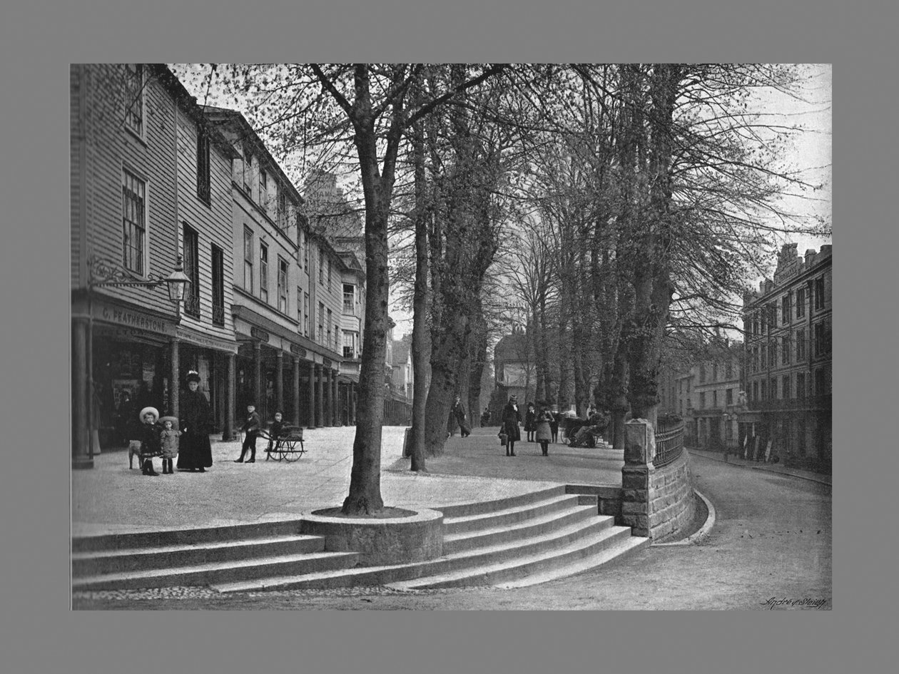 The Pantiles, Tunbridge Wells vers 1900 - Carl Norman