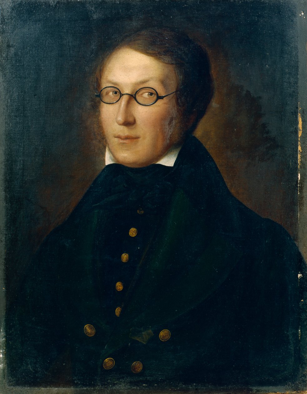 Auteur Henrik Wergeland, vers 1830 (peinture) - Carl Peter Lehmann