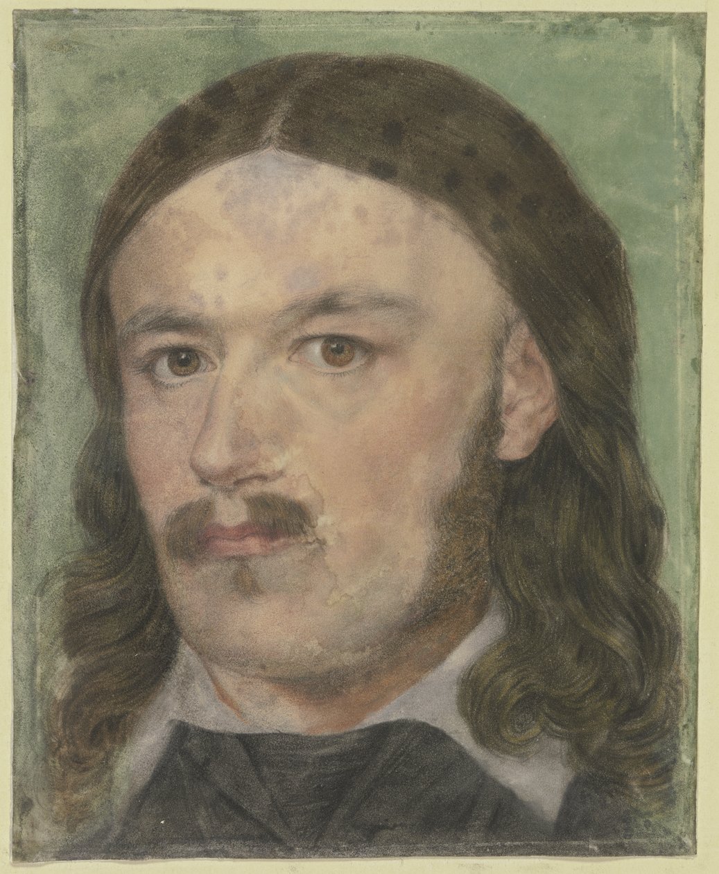 Portrait du graveur Carl Barth en costume allemand ancien - Carl Philipp Fohr