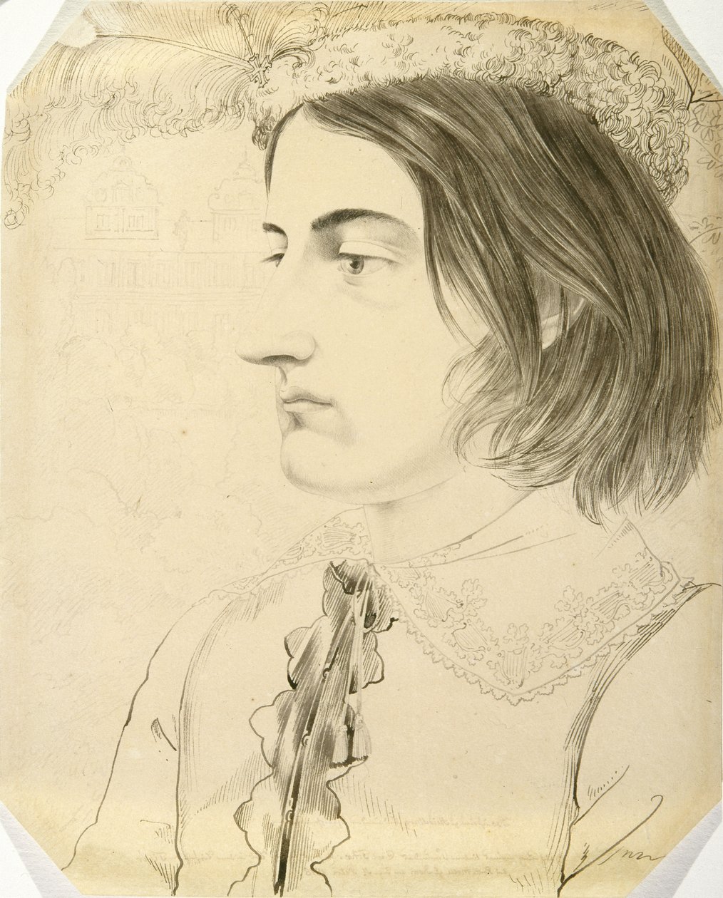 Ludwig Simon, étudiant en théologie, 1816 - Carl Philipp Fohr