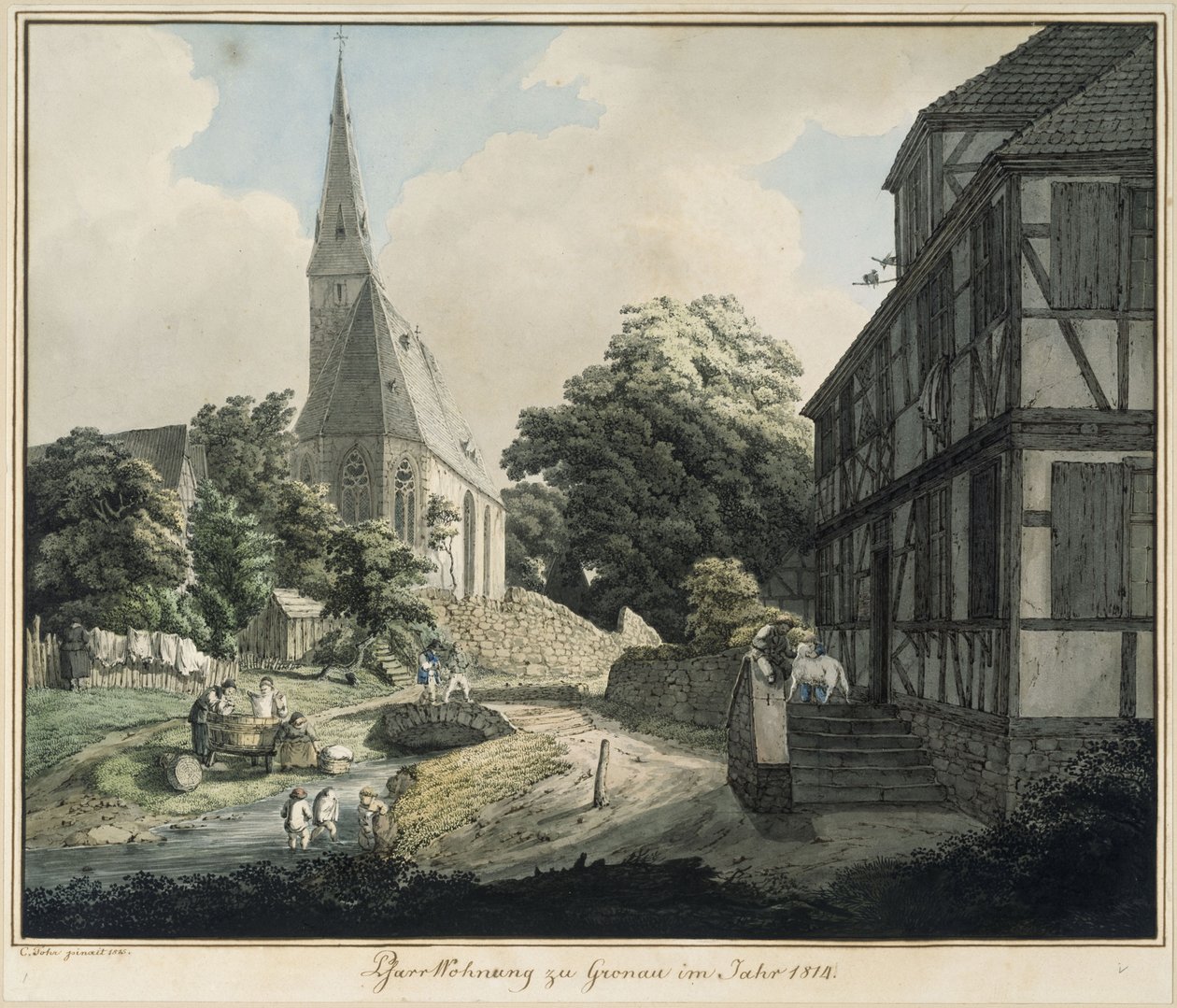 Le presbytère et l
