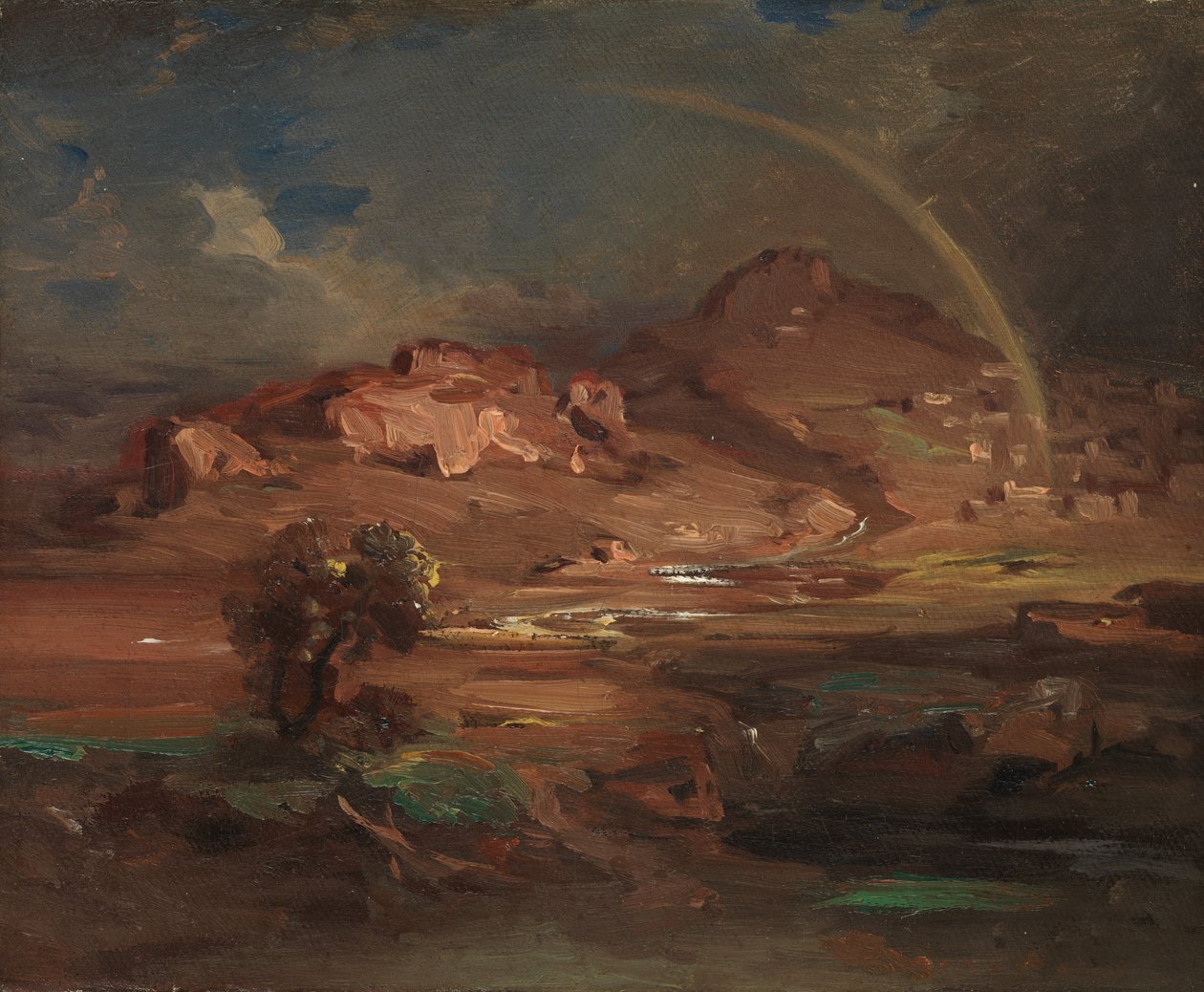 Le Cimetière de Pronoia près de Nauplie, ca. 1841-47 - Carl Rottmann