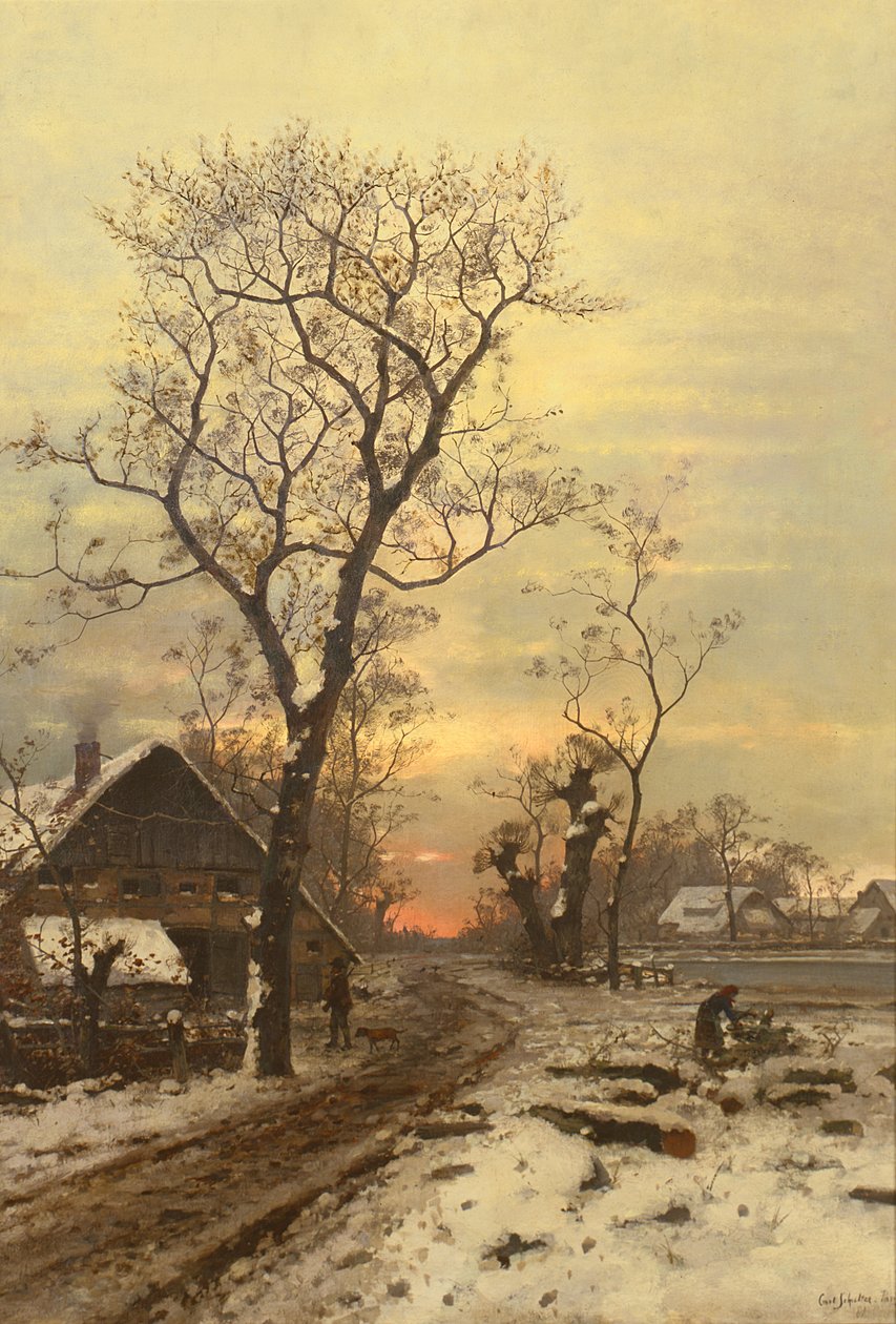 Retour à la maison par une nuit d