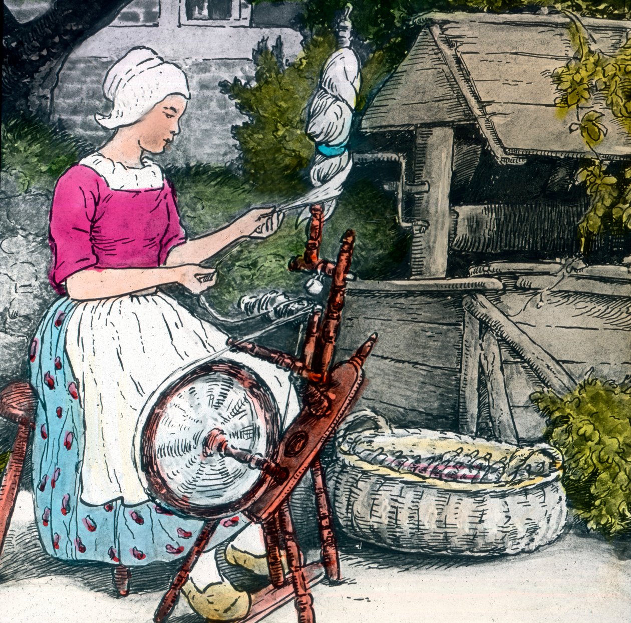Frères Grimm - Contes de fées - Mère Hulda, vers 1910 - Carl Simon