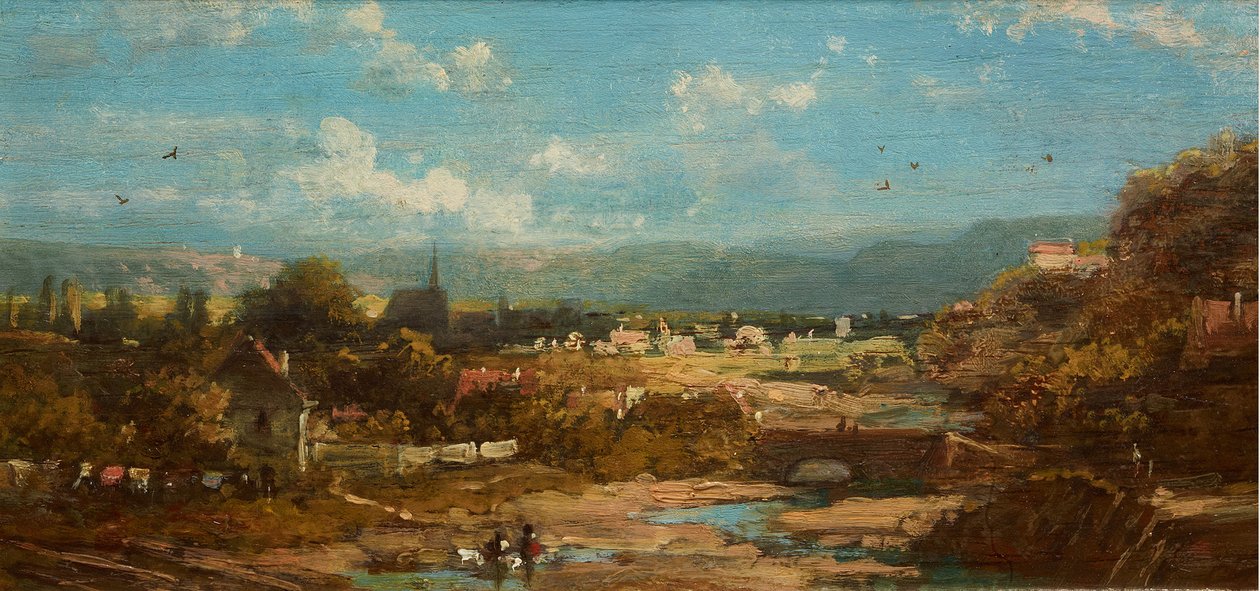 Petite ville bavaroise - Carl Spitzweg