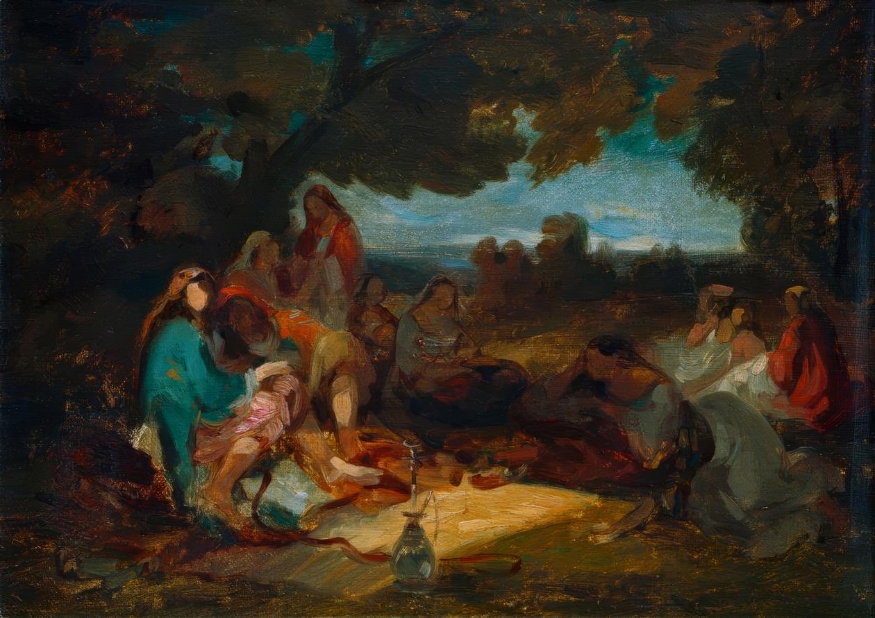 Société orientale - Carl Spitzweg