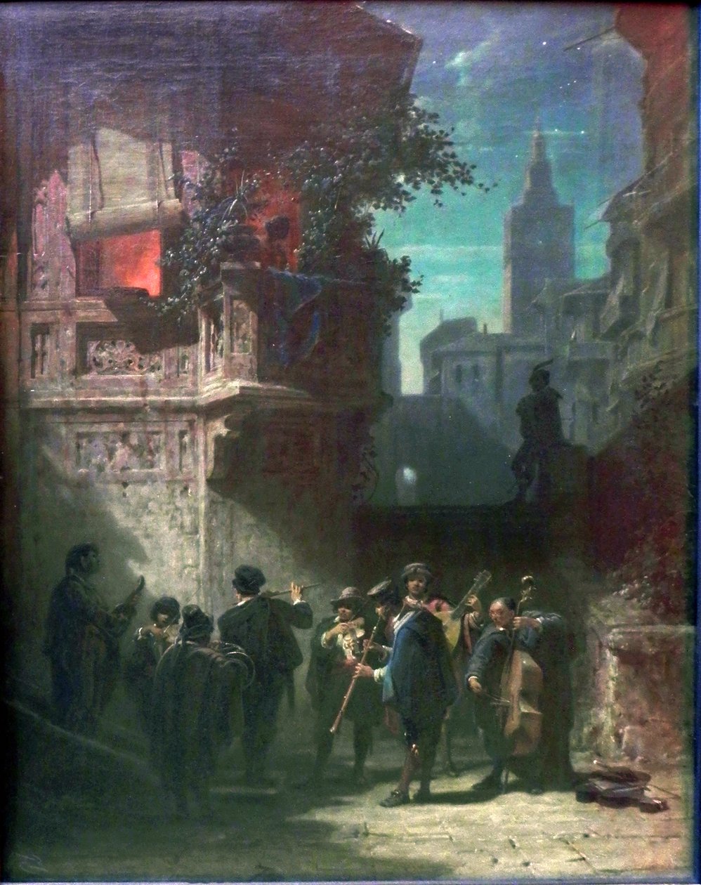 Sérénade espagnole - Carl Spitzweg