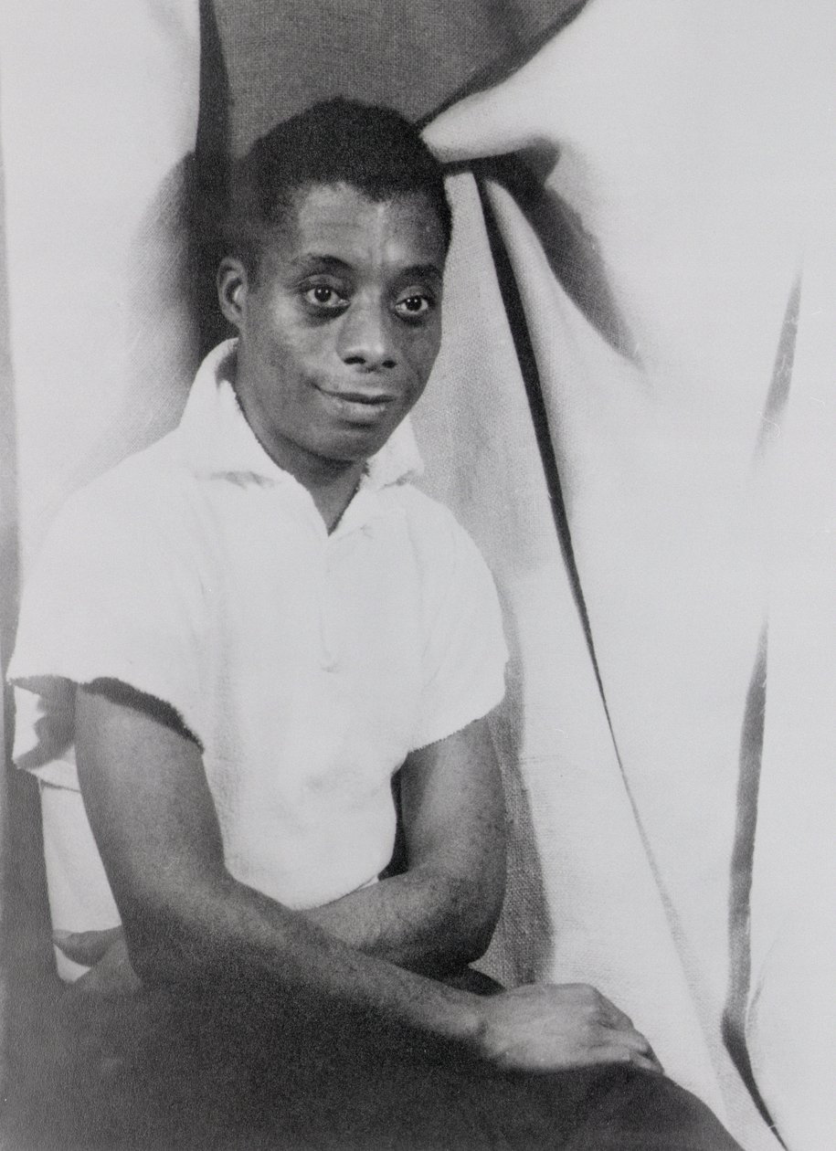 James Baldwin (1924-87) 13 septembre 1955 (épreuve gélatino-argentique) - Carl Van Vechten
