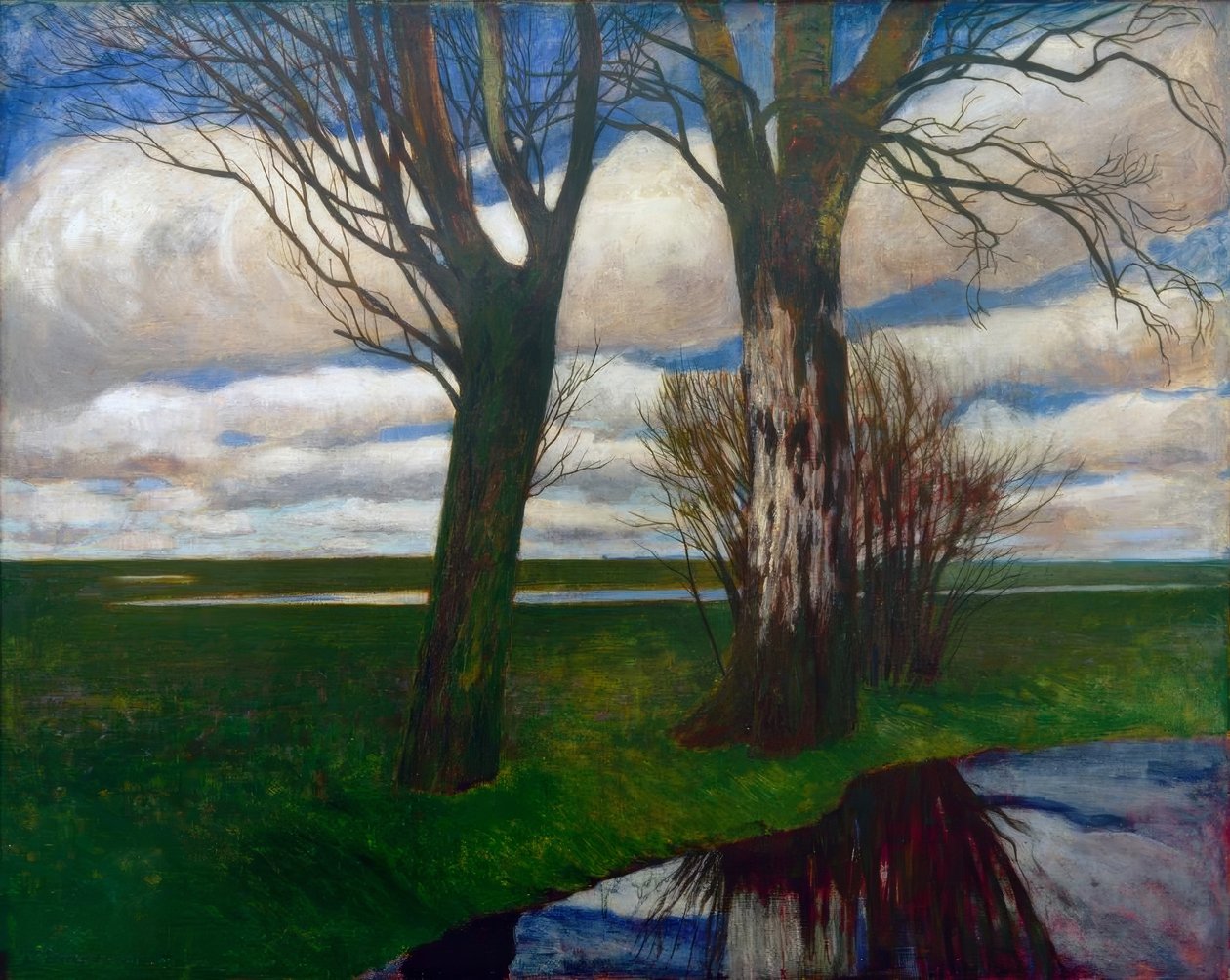 Paysage de lande - Carl Vinnen
