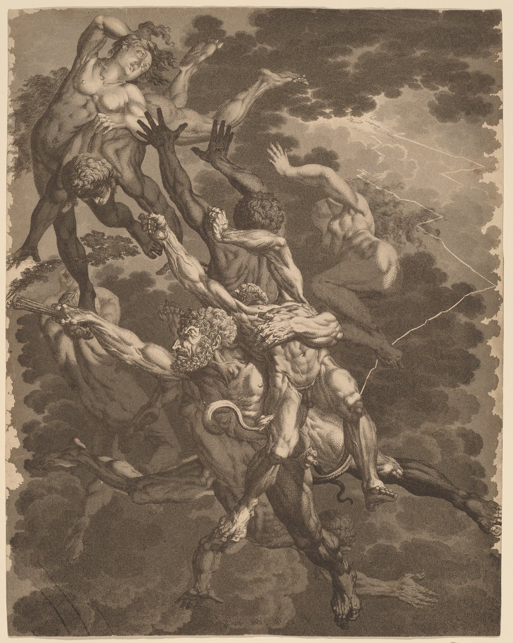 Les damnés - Carl Wilhelm Kolbe