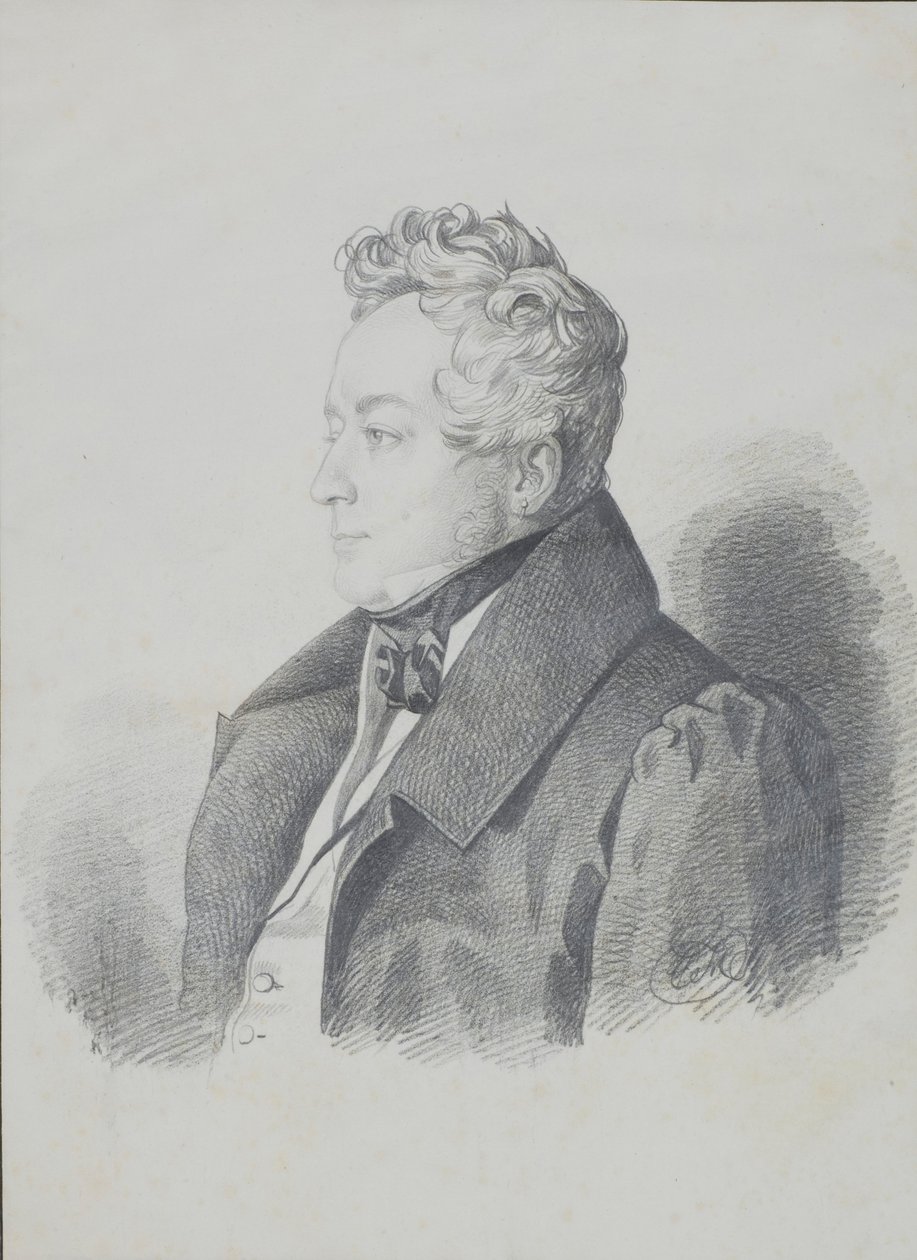 Portrait du comte Alexandre Dmitrievitch Olsoufiev 1790-1853, après 1832 - Carl von Hampeln