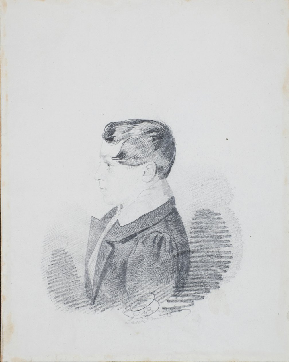 Portrait du comte Leonid Mikhailovich Golitsyn 1806-1860, années 1830 - Carl von Hampeln