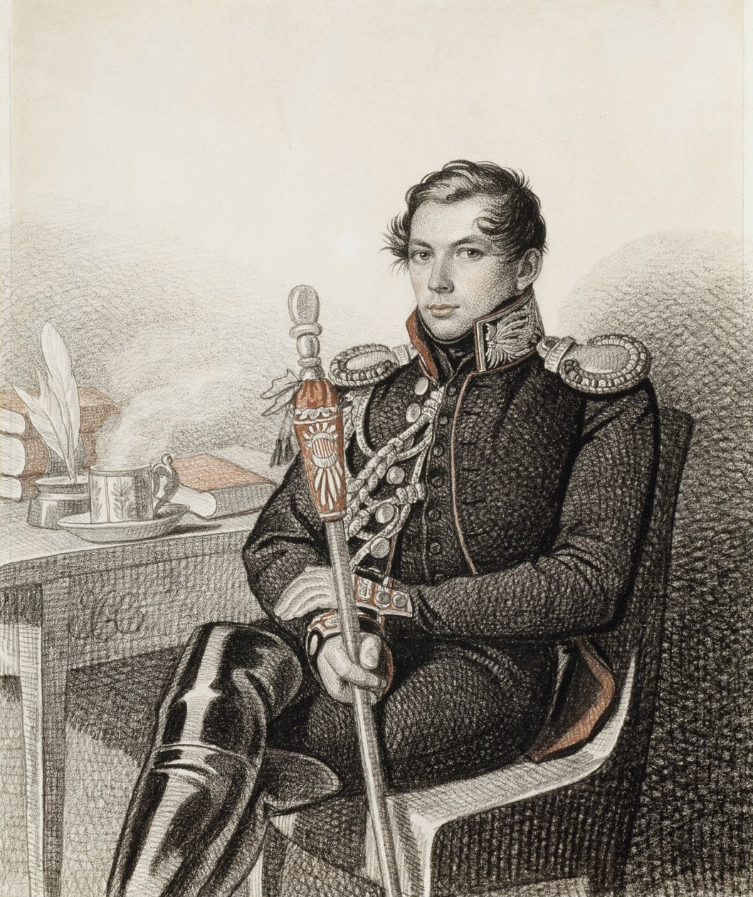 Portrait du Comte Pyotr Petrovich Konovnitsyn, 1822-1823 - Carl von Hampeln