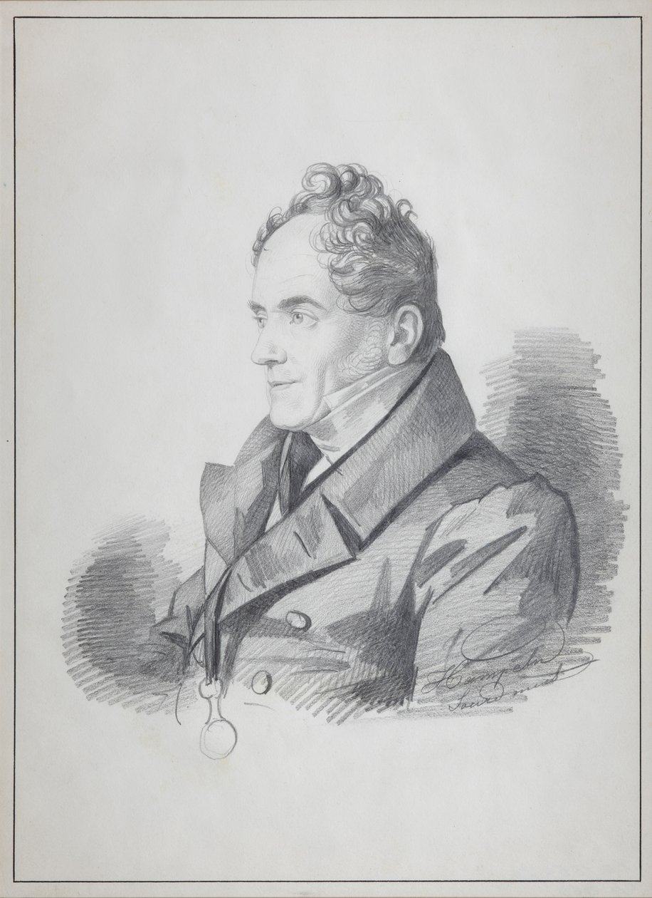 Portrait du comte Viktor Pavlovich Kochubey 1768-1834, chancelier impérial de Russie, c. 1832 - Carl von Hampeln