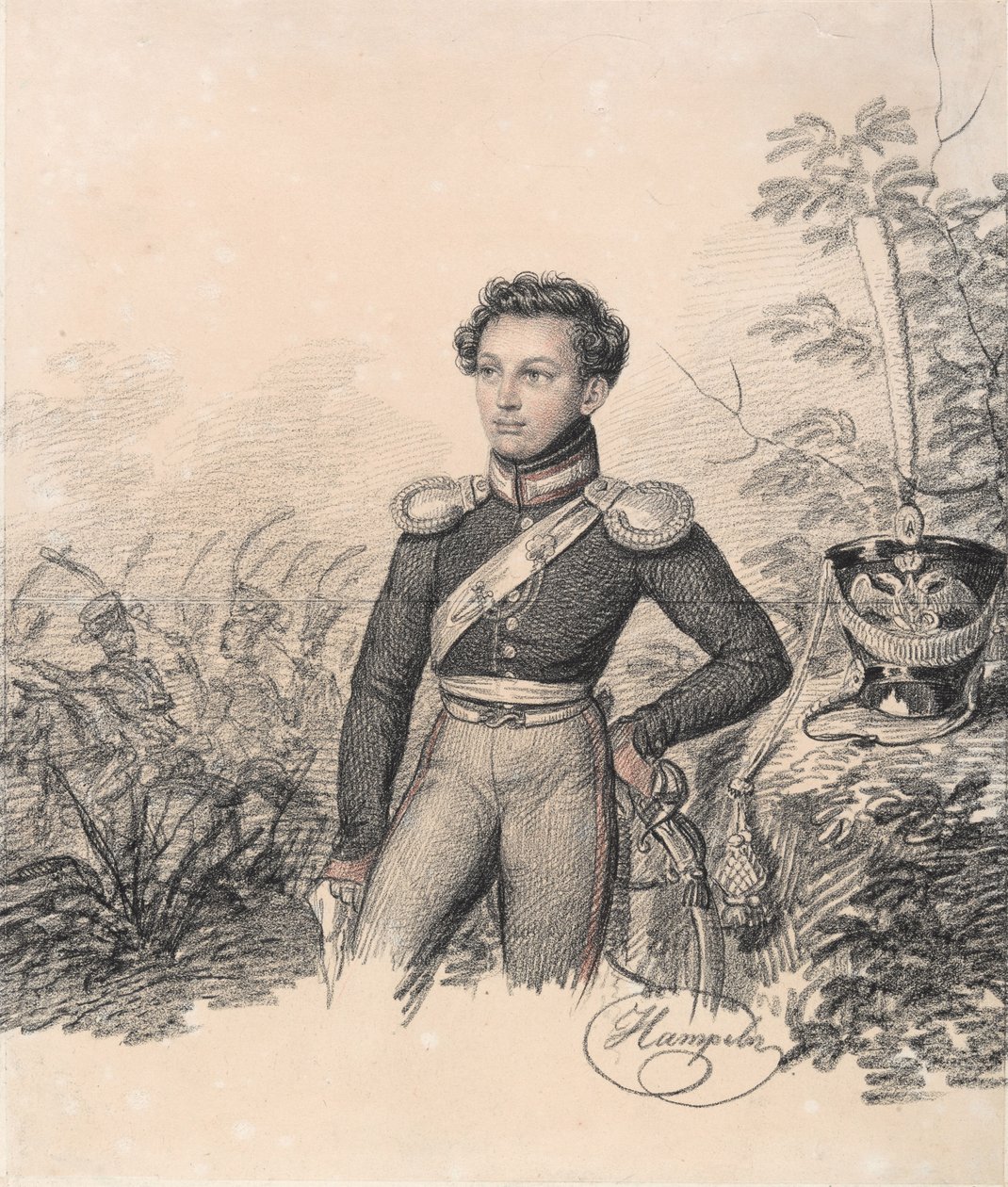 Portrait de Pavel Kotlubitsky - Carl von Hampeln