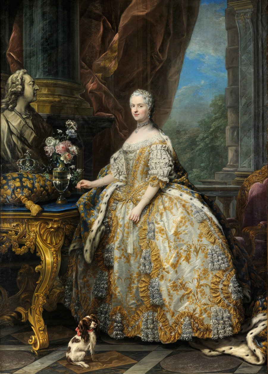 Marie Leszczinska, reine de France (1703-1768) - Carle van Loo