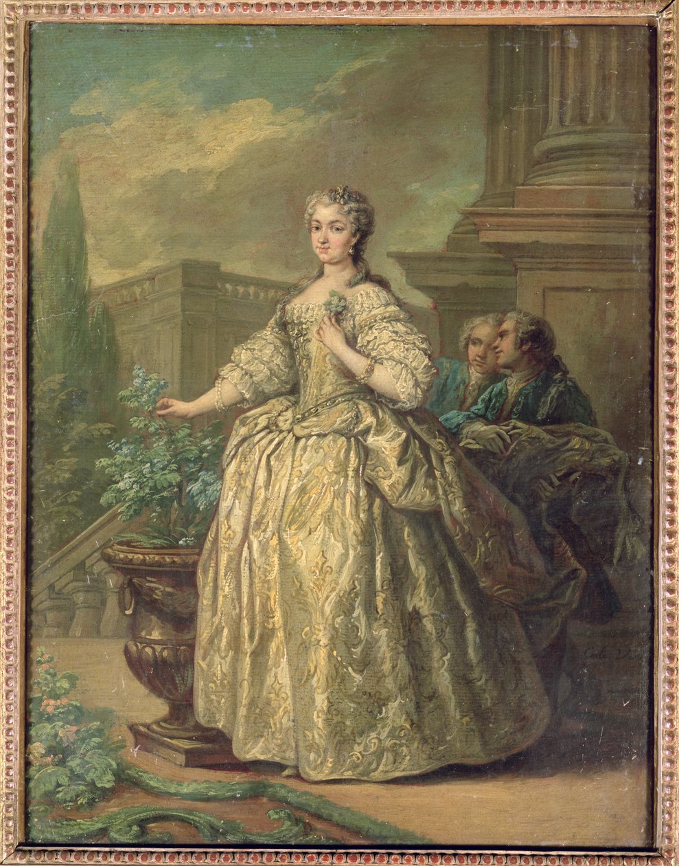 Portrait de Maria Leszczynska (1703-68) 1747 - Carle van Loo