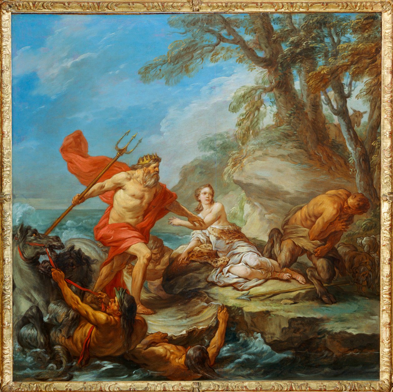 Neptune et Amymone. Vers … - Carle Vanloo