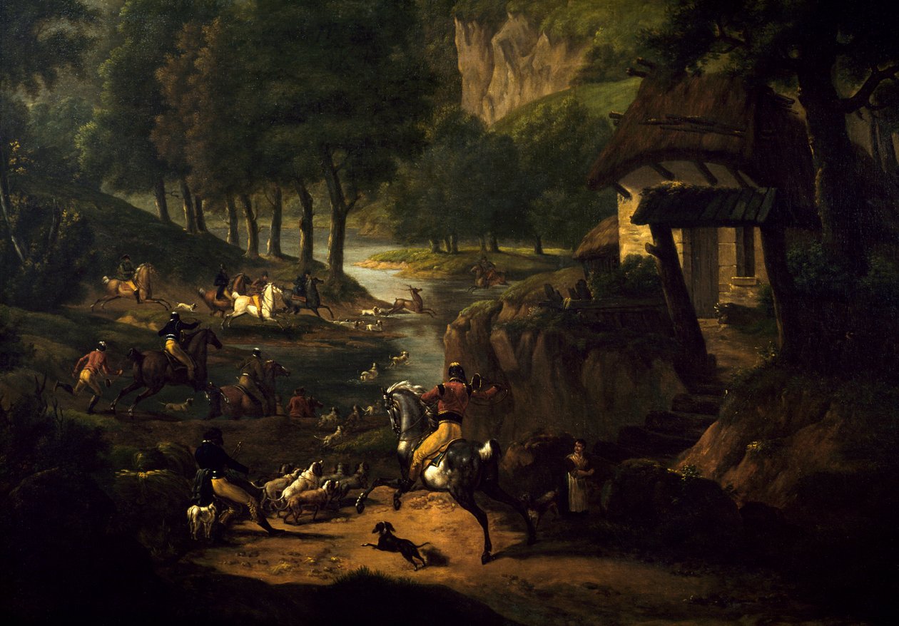 Chasse à courre - Carle Vernet