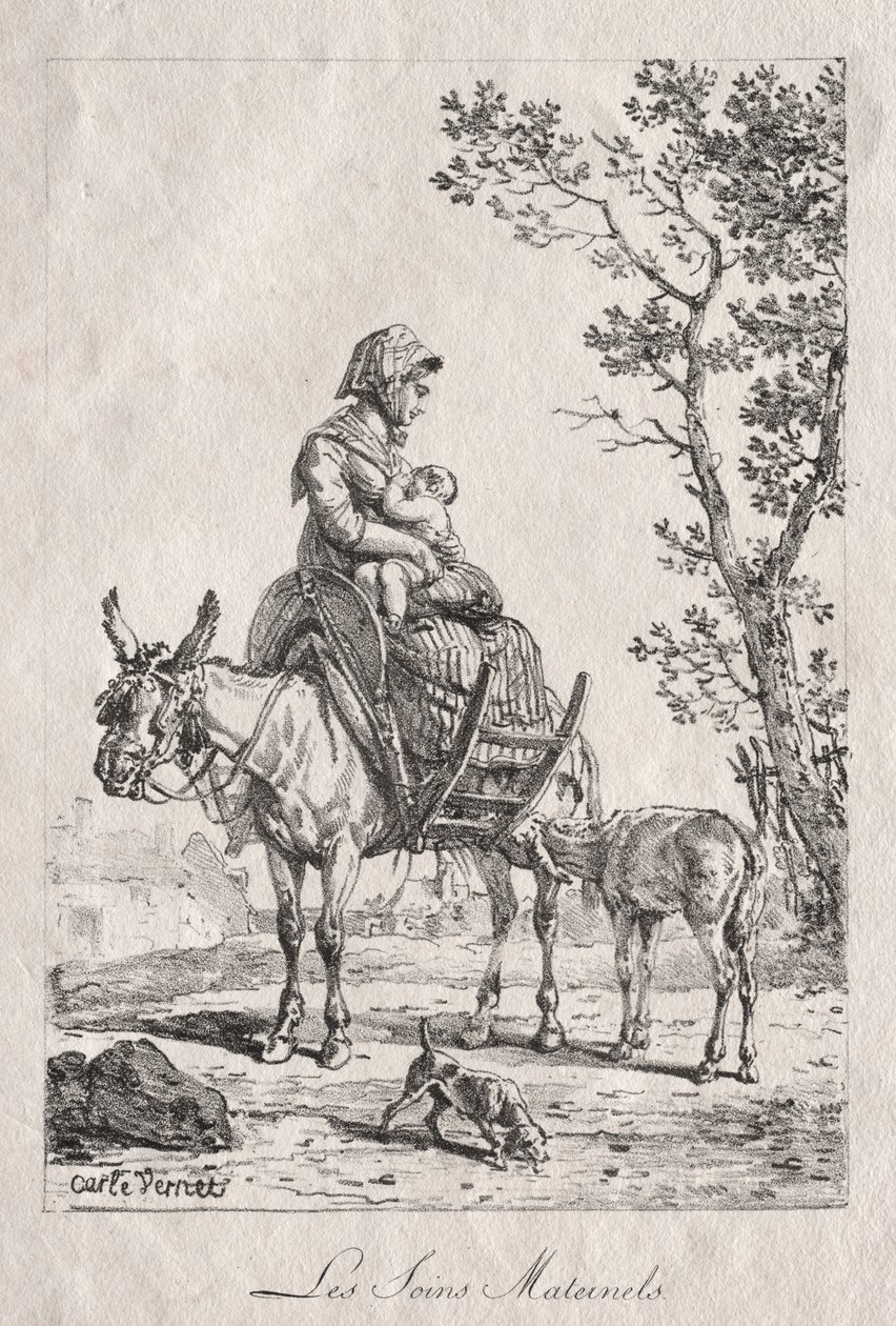 Soin maternel - Carle Vernet