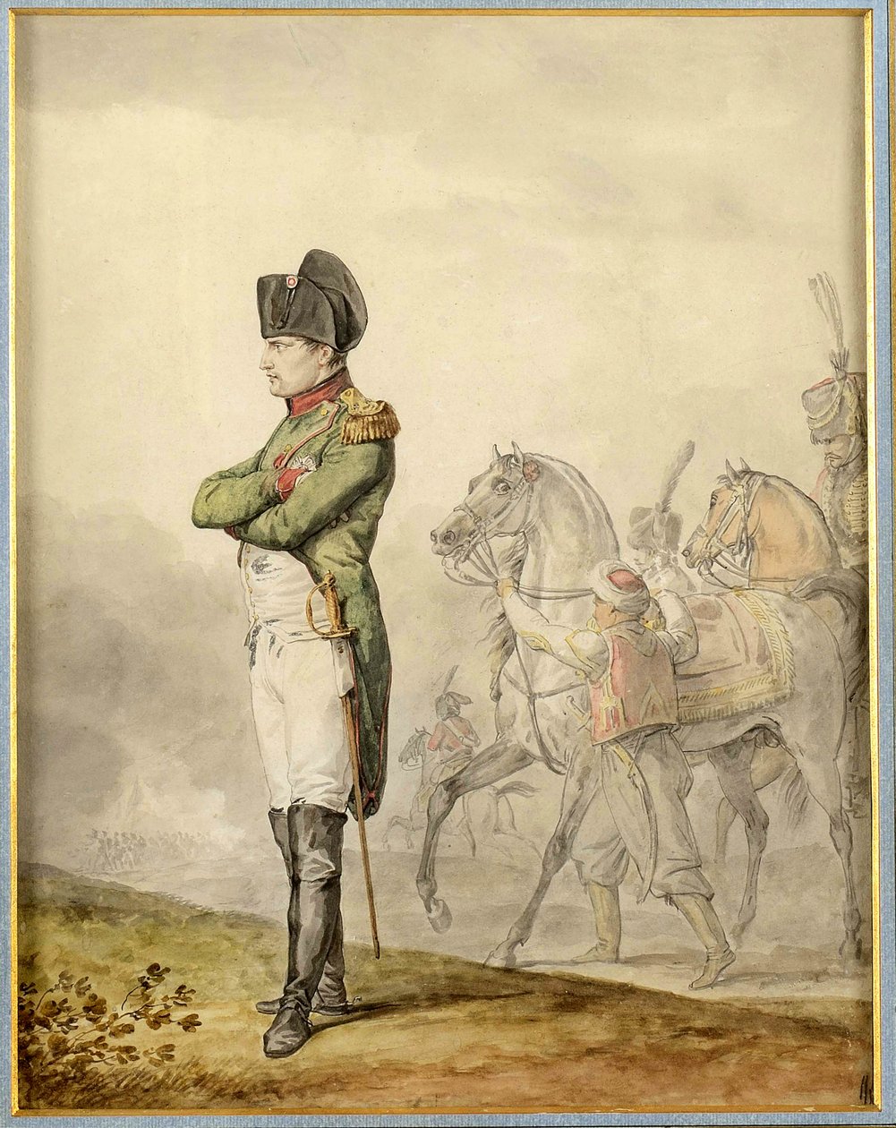 Napoléon à Austerlitz (1805) - Carle Vernet