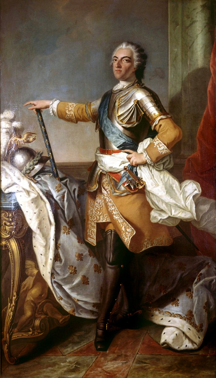 Louis XV (1710-1774), roi de France en 1774-1792 - Carle van Loo