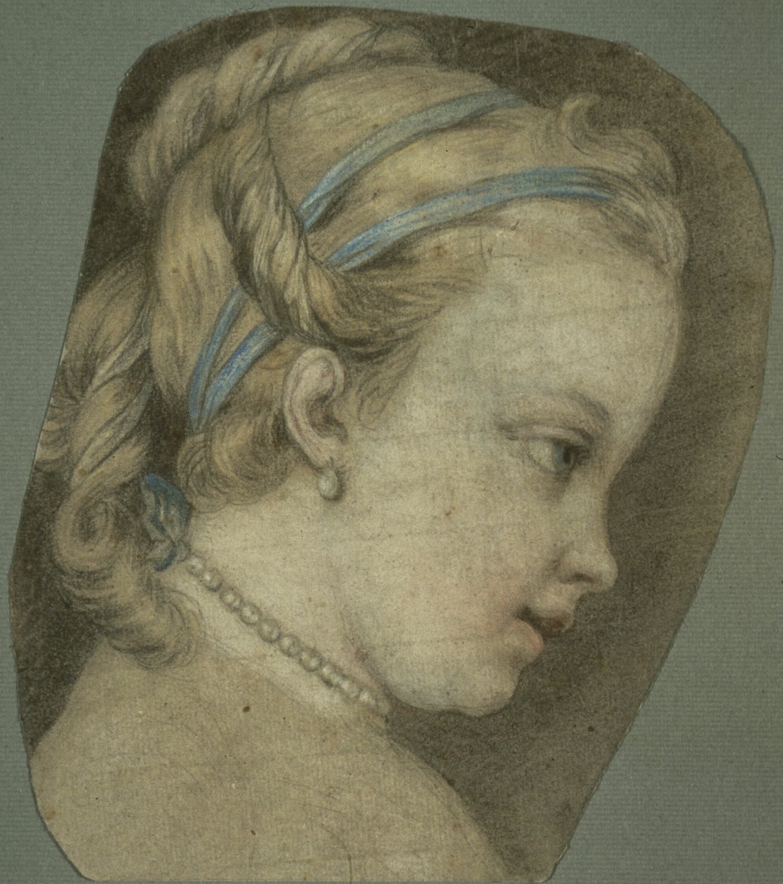 Jeune fille tournée vers la droite - Carle van Loo