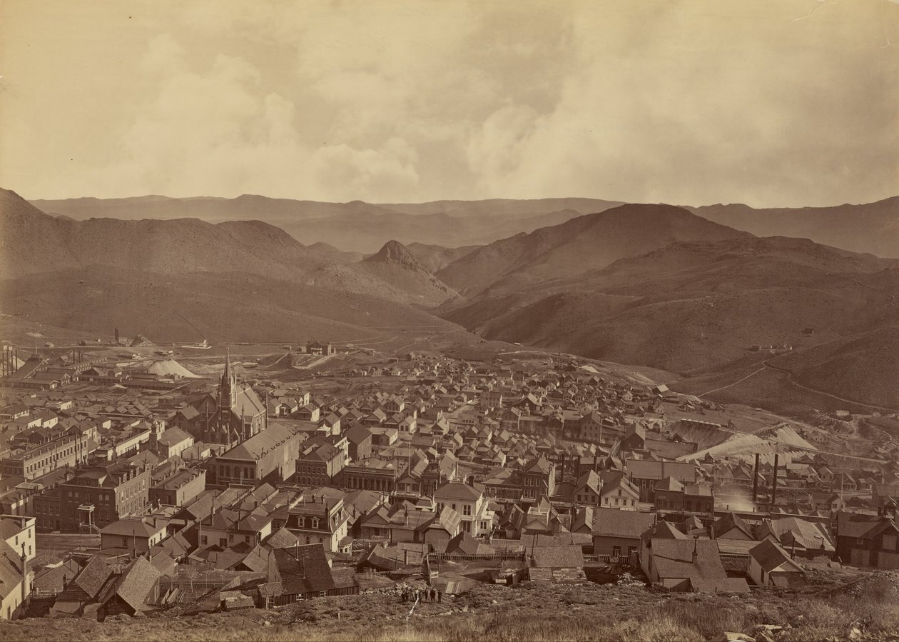 Virginia City, Nevada - Carleton E. Watkins