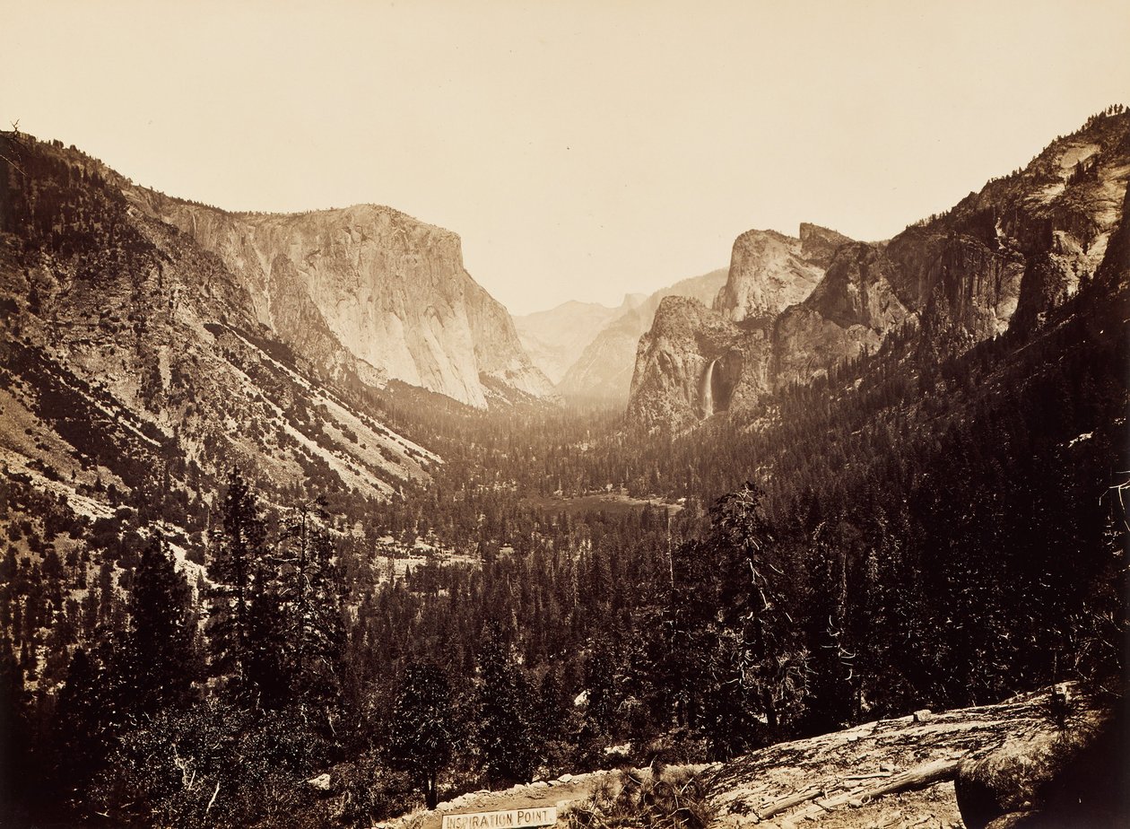 Vue depuis Inspiration Point - Carleton E. Watkins