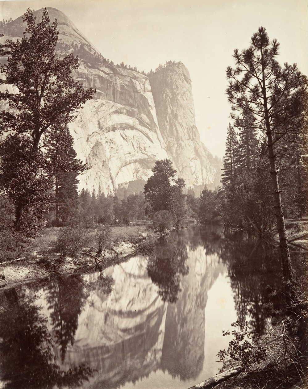 Tour de Washington, Yosemite, vers 1872, imprimé vers 1876 - Carleton E. Watkins.