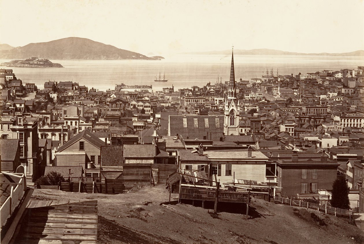 San Francisco, de California et Powell Street - Carleton Emmons Watkins