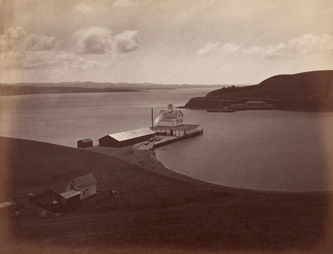 Détroit de Carquennes, depuis South Vallejo - Carleton Emmons Watkins