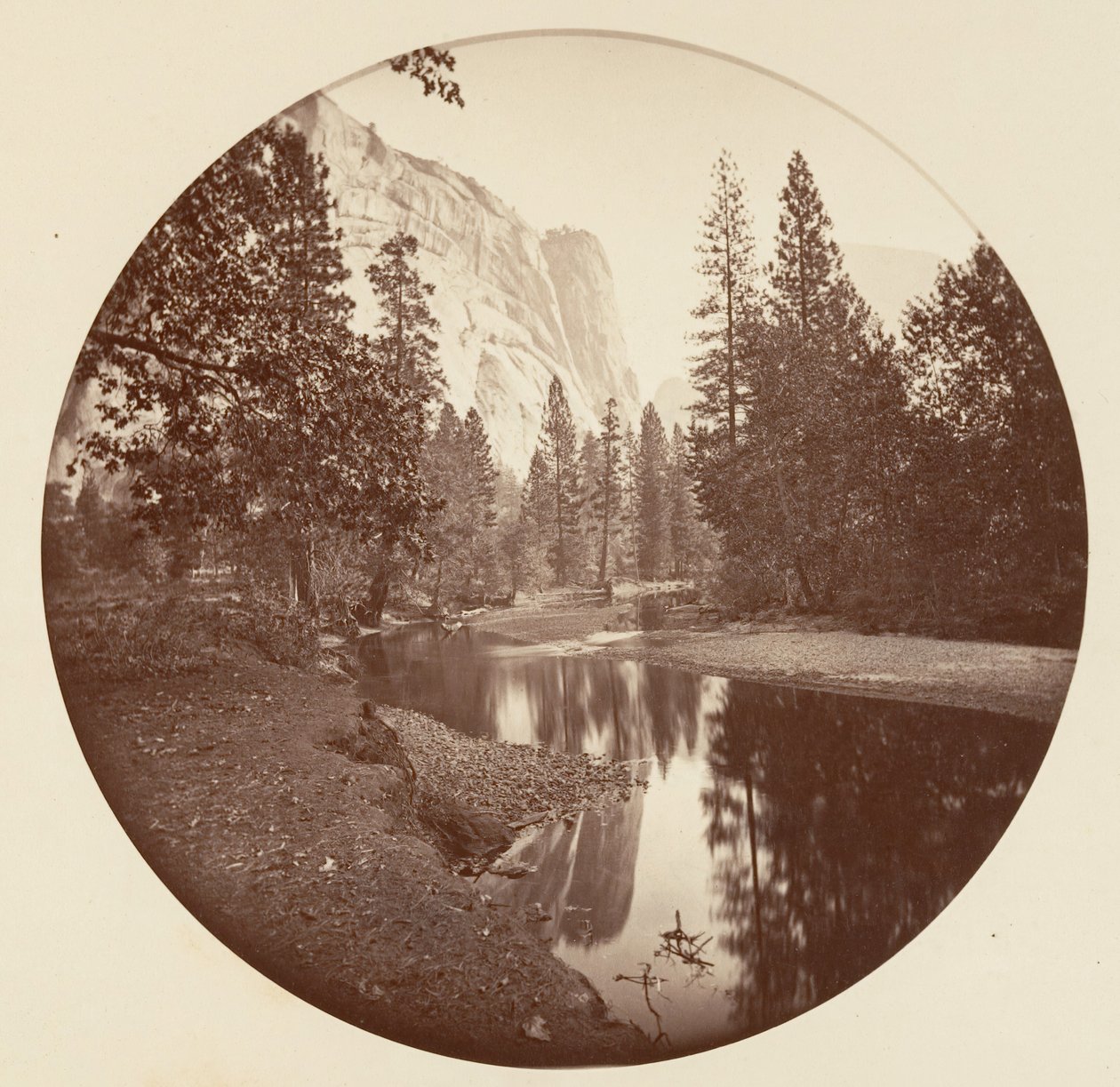 Parc national de Yosemite, Californie, vers 1878 - Carleton Emmons Watkins