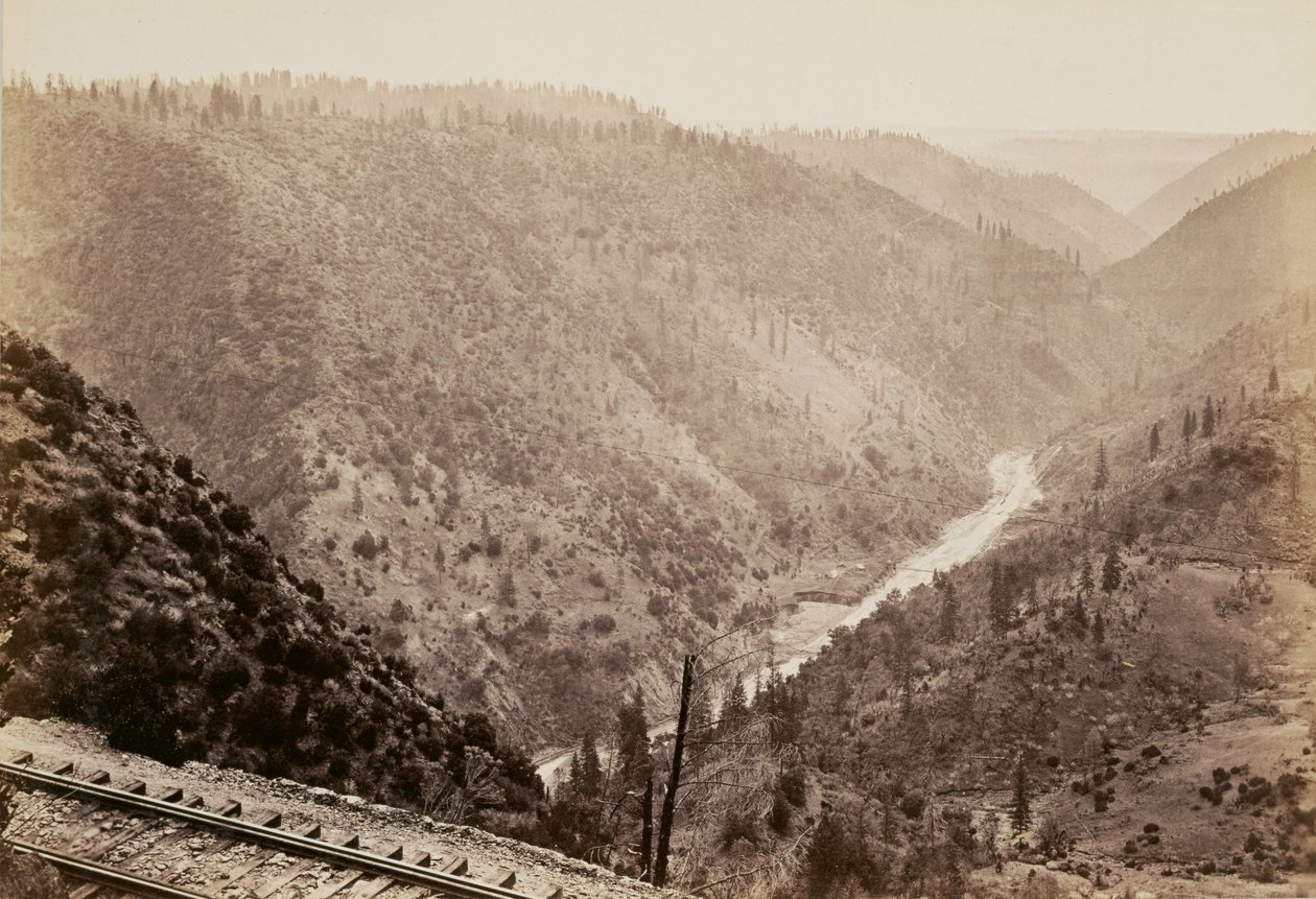 [Fleuve américain depuis le cap Horn] - Carleton Watkins