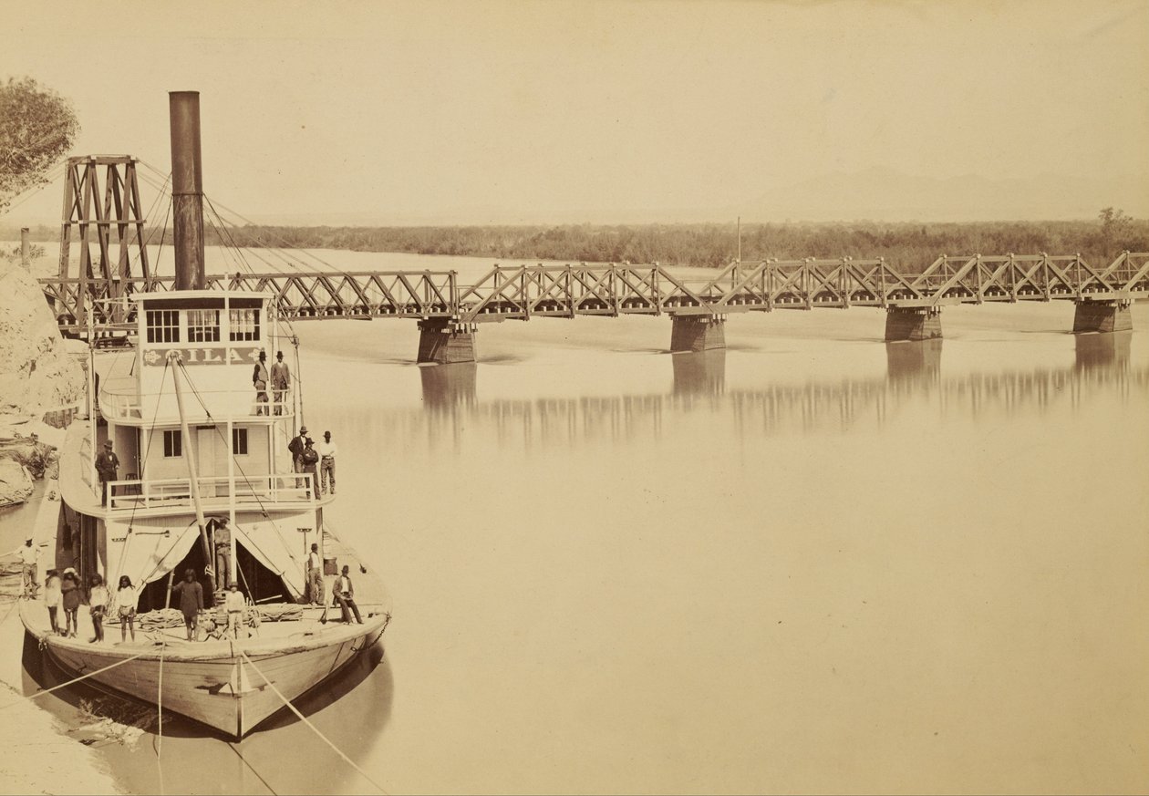 Pont sur le Colorado Yuma - Carleton Watkins