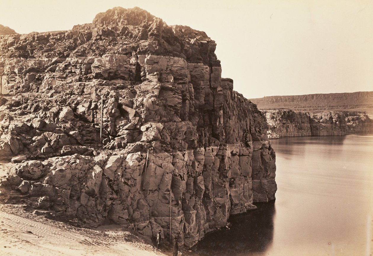 Paysage, fleuve Columbia, Oregon - Carleton Watkins