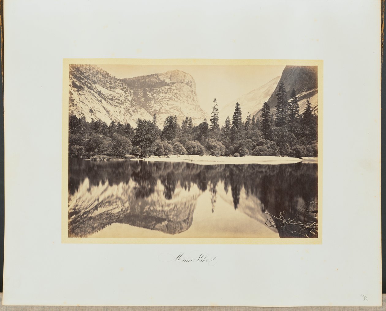 Lac Miroir - Carleton Watkins