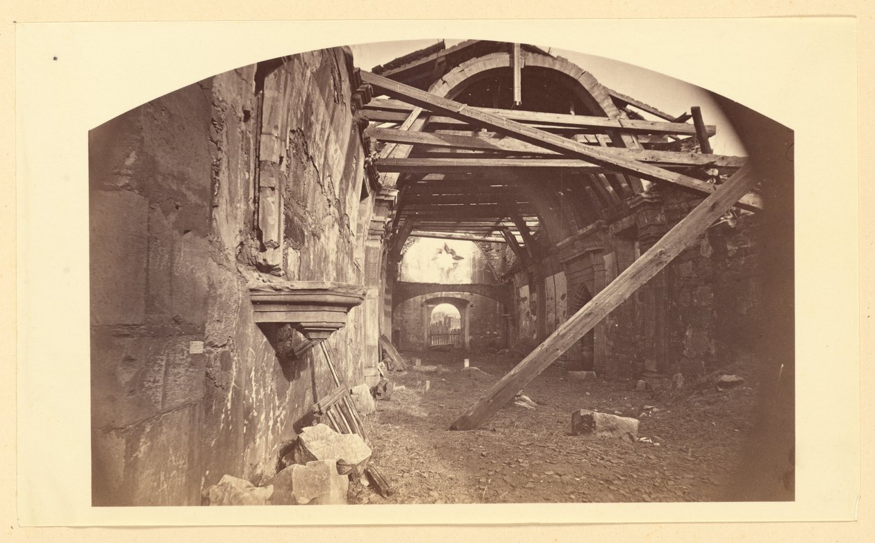 [Mission El Carmelo Stab. 1770/ Intérieur Monterey Cal.] - Carleton Watkins