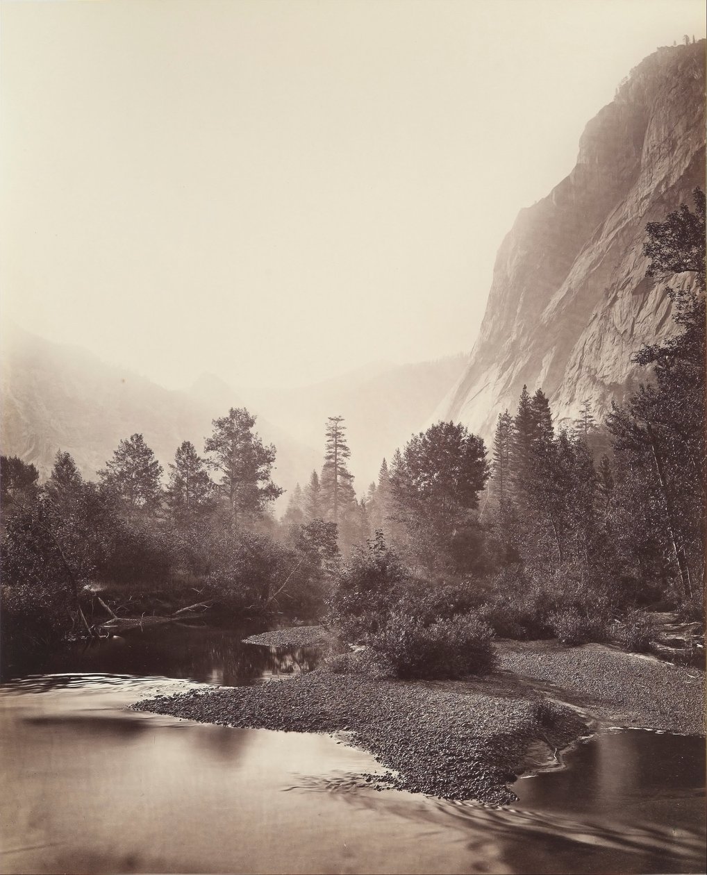 Mont Starr King, Yosemite, n° 69 - Carleton Watkins