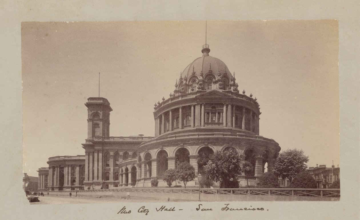 Nouvel hôtel de ville - San Francisco - Carleton Watkins