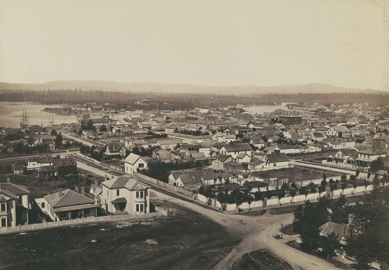 [Panorama de Victoria, C.-B. - vue depuis Christ Church no 2] - Carleton Watkins