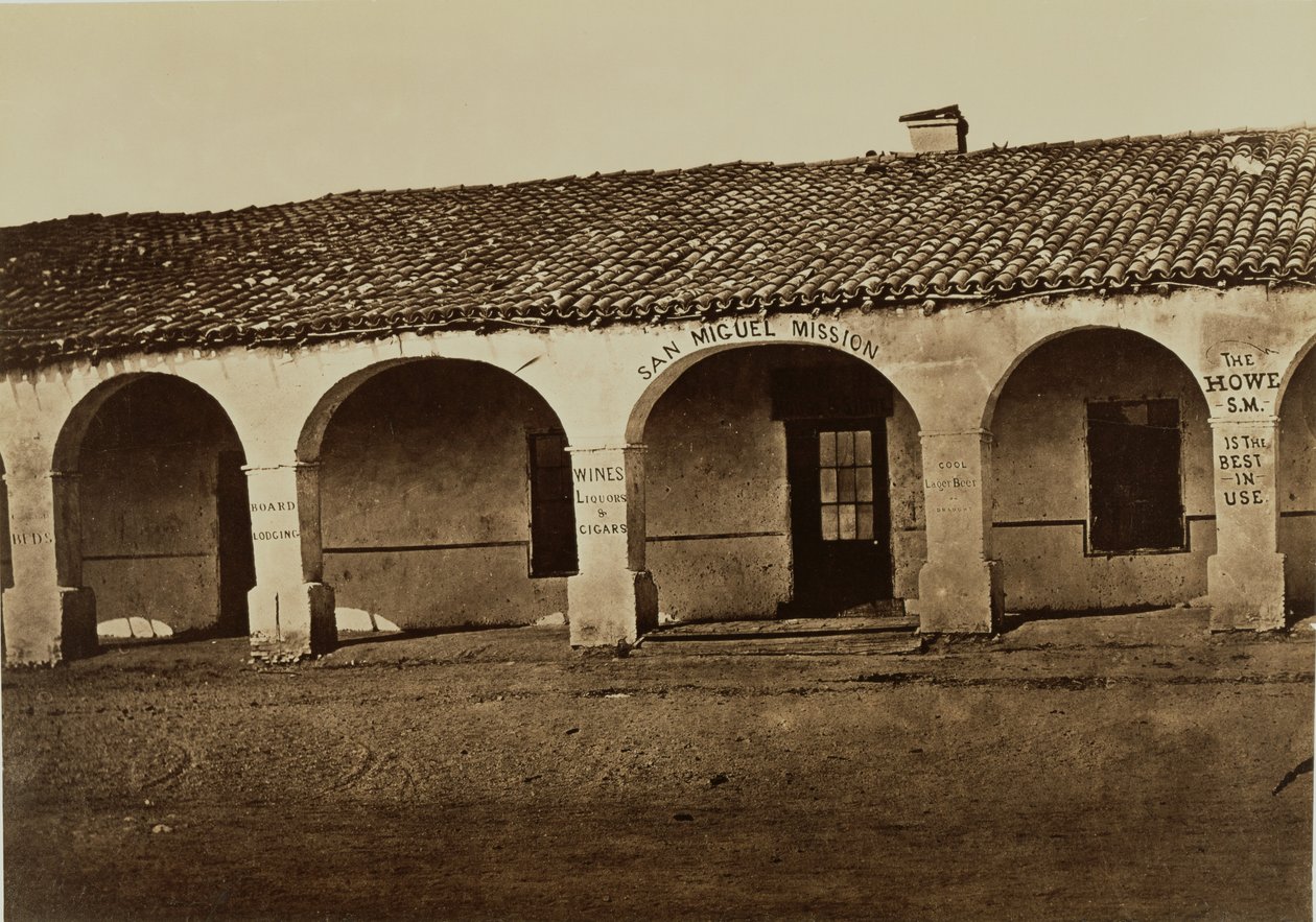 Mission San Miguel - Carleton Watkins